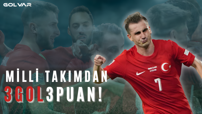Milli Takımdan 3 Gol, 3 Puan